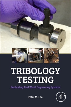 Couverture de l’ouvrage Tribology Testing