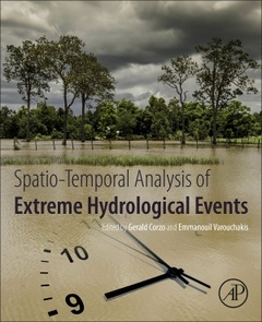 Couverture de l’ouvrage Spatiotemporal Analysis of Extreme Hydrological Events