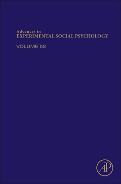 Cover of the book Advances in Experimental Social Psychology