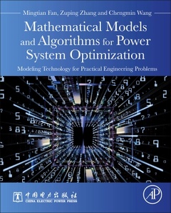 Couverture de l’ouvrage Mathematical Models and Algorithms for Power System Optimization