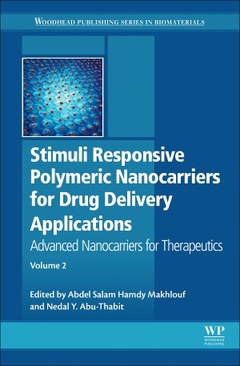 Couverture de l’ouvrage Stimuli Responsive Polymeric Nanocarriers for Drug Delivery Applications
