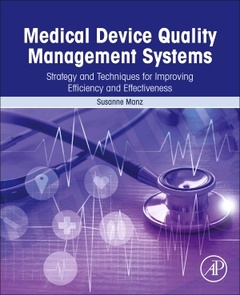 Couverture de l’ouvrage Medical Device Quality Management Systems
