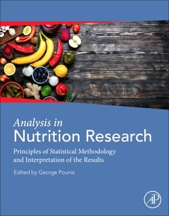 Couverture de l’ouvrage Analysis in Nutrition Research