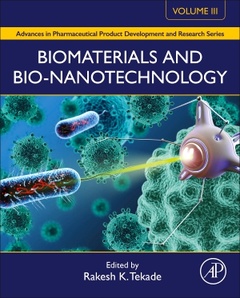 Couverture de l’ouvrage Biomaterials and Bionanotechnology