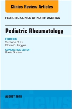 Couverture de l’ouvrage Pediatric Rheumatology, An Issue of Pediatric Clinics of North America