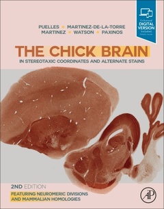 Cover of the book The Chick Brain in Stereotaxic Coordinates and Alternate Stains