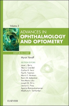 Couverture de l’ouvrage Advances in Ophthalmology and Optometry, 2018
