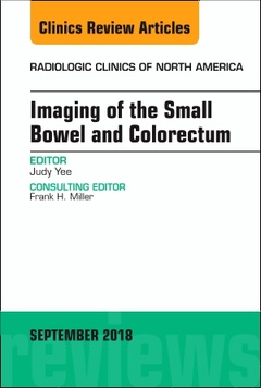 Couverture de l’ouvrage Imaging of the Small Bowel and Colorectum, An Issue of Radiologic Clinics of North America