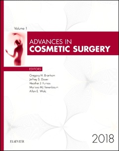 Couverture de l’ouvrage Advances in Cosmetic Surgery, 2018