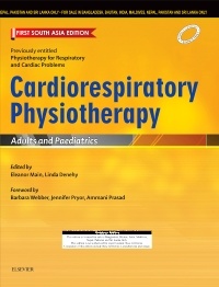 Couverture de l’ouvrage Cardiorespiratory Physiotherapy: Adults and Paediatrics: First South Asia Edition