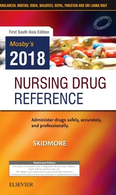 Cover of the book Mosby's 2018 Nursing Drug Reference: First South Asia Edition