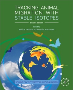 Couverture de l’ouvrage Tracking Animal Migration with Stable Isotopes
