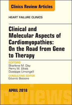 Couverture de l’ouvrage Clinical and Molecular Aspects of Cardiomyopathies: On the road from gene to therapy, An Issue of Heart Failure Clinics