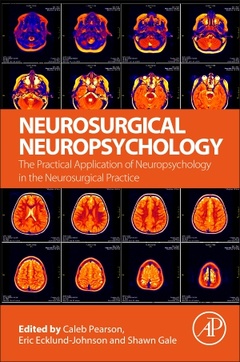 Couverture de l’ouvrage Neurosurgical Neuropsychology
