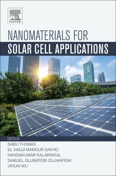 Couverture de l’ouvrage Nanomaterials for Solar Cell Applications