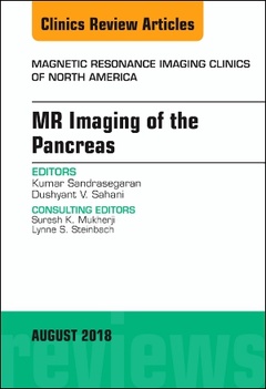 Cover of the book MR Imaging of the Pancreas, An Issue of Magnetic Resonance Imaging Clinics of North America