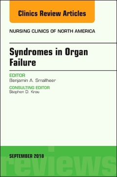 Couverture de l’ouvrage Syndromes in Organ Failure, An Issue of Nursing Clinics