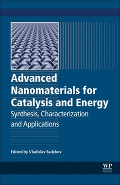 Cover of the book Advanced Nanomaterials for Catalysis and Energy