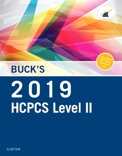 Cover of the book Buck's 2019 HCPCS Level II