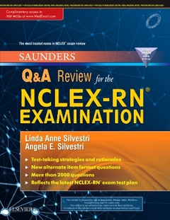 Couverture de l’ouvrage Saunders Q & A Review for the NCLEX-RN® Examination: First South Asia Edition