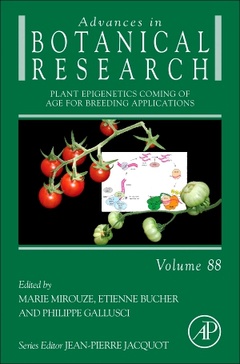 Cover of the book Plant Epigenetics Coming of Age for Breeding Applications