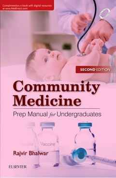 Couverture de l’ouvrage Community Medicine: Prep Manual for Undergraduates