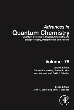Couverture de l’ouvrage Quantum Systems in Physics, Chemistry and Biology - Theory, Interpretation and Results