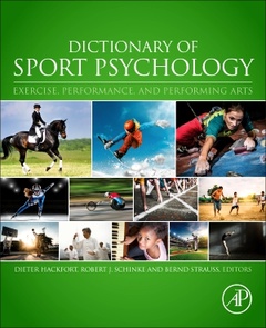 Couverture de l’ouvrage Dictionary of Sport Psychology