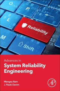 Couverture de l’ouvrage Advances in System Reliability Engineering