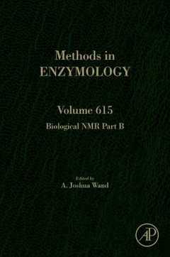 Couverture de l’ouvrage Biological NMR Part B