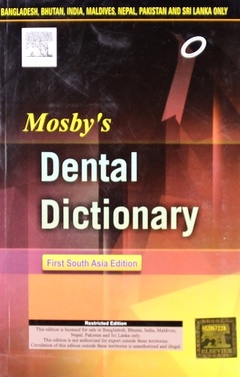 Couverture de l’ouvrage Mosby's Dental Dictionary