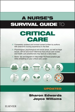 Couverture de l’ouvrage A Nurse's Survival Guide to Critical Care - Updated Edition