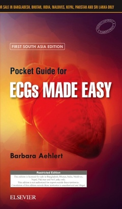 Couverture de l’ouvrage Pocket Guide for ECGs Made Easy: First South Asia Edition