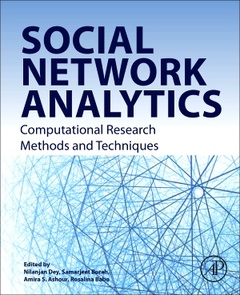 Couverture de l’ouvrage Social Network Analytics