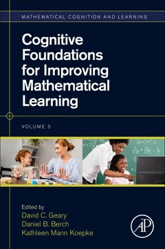 Couverture de l’ouvrage Cognitive Foundations for Improving Mathematical Learning