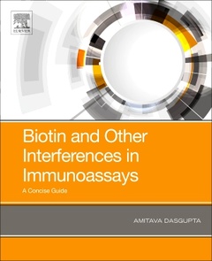 Couverture de l’ouvrage Biotin and Other Interferences in Immunoassays