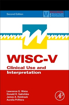 Couverture de l’ouvrage WISC-V