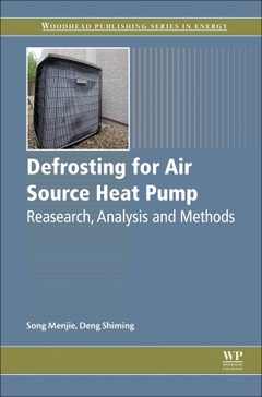 Couverture de l’ouvrage Defrosting for Air Source Heat Pump