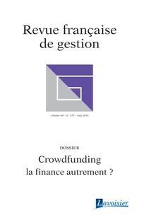 Couverture de l’ouvrage Crowdfunding : la finance autrement ?
