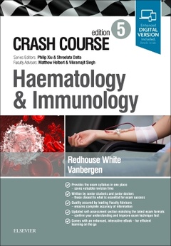 Couverture de l’ouvrage Crash Course Haematology and Immunology