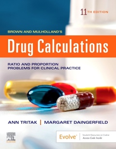 Couverture de l’ouvrage Drug Calculations