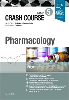 Couverture de l’ouvrage Crash Course Pharmacology