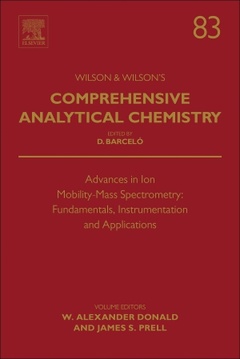 Cover of the book Advances in Ion Mobility-Mass Spectrometry: Fundamentals, Instrumentation and Applications