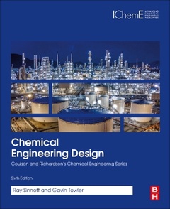 Couverture de l’ouvrage Chemical Engineering Design