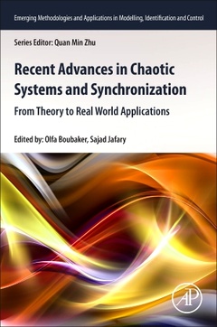 Cover of the book Recent Advances in Chaotic Systems and Synchronization