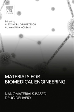Couverture de l’ouvrage Materials for Biomedical Engineering: Nanomaterials-based Drug Delivery