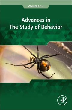 Couverture de l’ouvrage Advances in the Study of Behavior