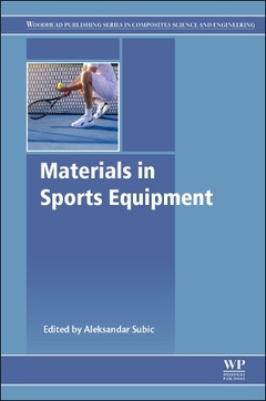 Couverture de l’ouvrage Materials in Sports Equipment