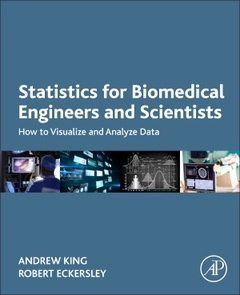 Couverture de l’ouvrage Statistics for Biomedical Engineers and Scientists
