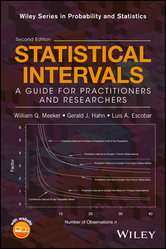 Couverture de l’ouvrage Statistical Intervals